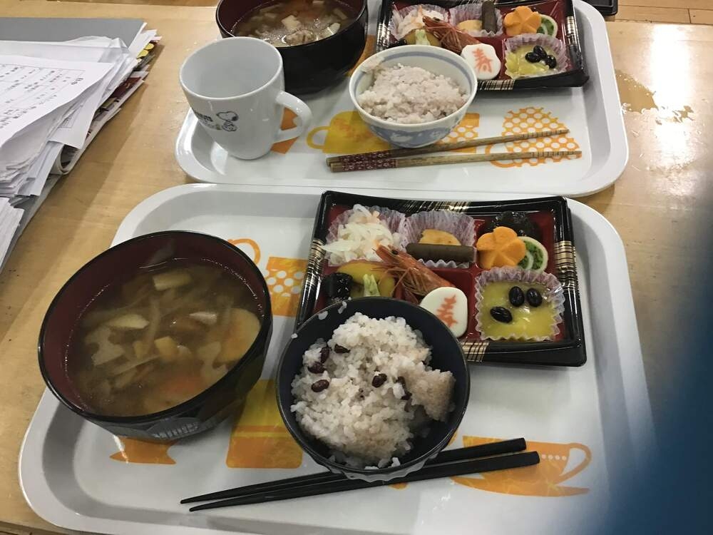 お正月の食卓