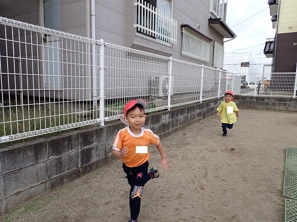 マラソン大会がありました