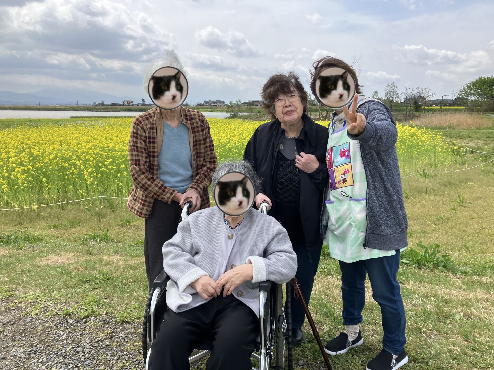 福島潟へ