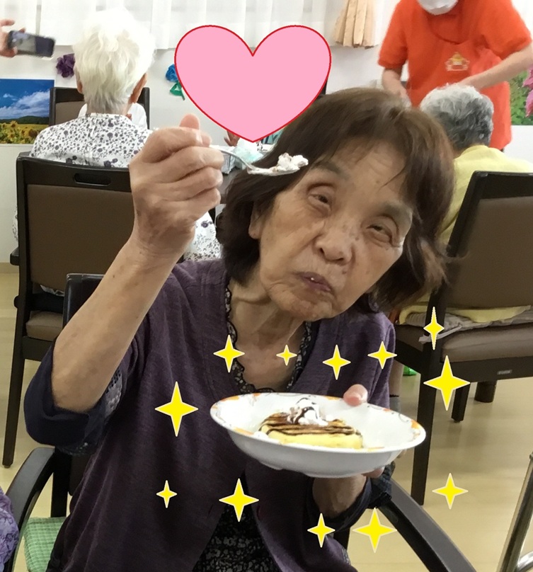 おやつはホットケーキ！
