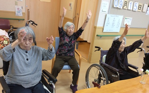 しっかり体を動かせていますね！