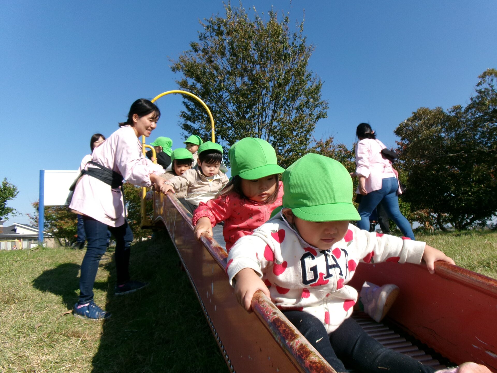 園外保育に行ってきました！