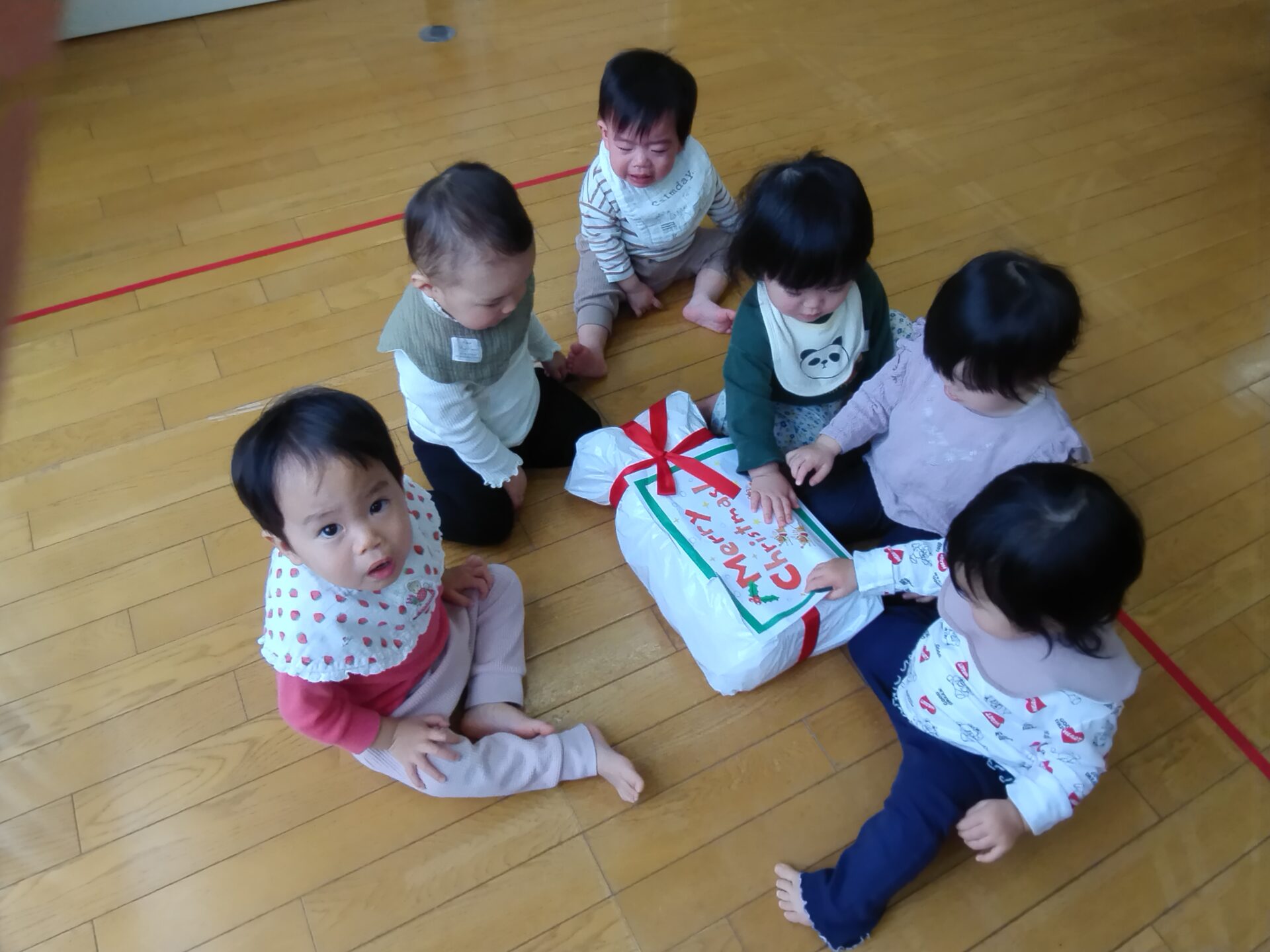 サンタさんが来たよ！