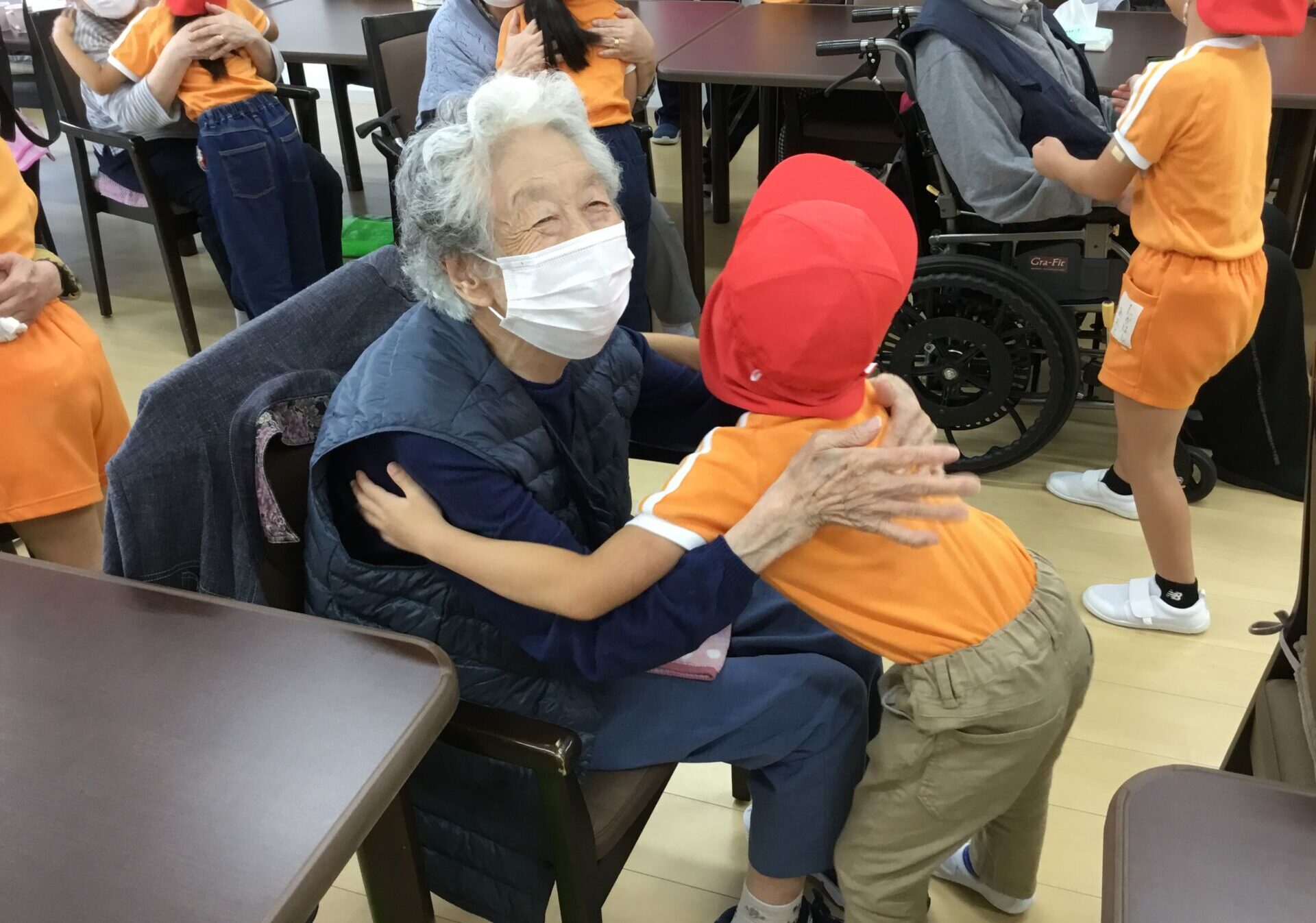 園児さんとの交流💕